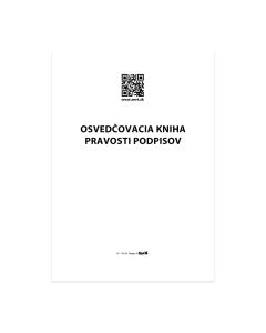 Osvedčovacia kniha pravosti podpisov, ŠEVT, 100 listov