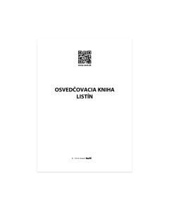 Osvedčovacia kniha listín, ŠEVT, 100 listov