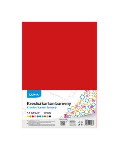 Farebný papier, A4, 220 g, 50 hárkov