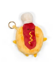 Plyšový prívesok s gélovým perom „hotdog“