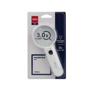 Lupa s LED osvetlením, Ø 6 cm