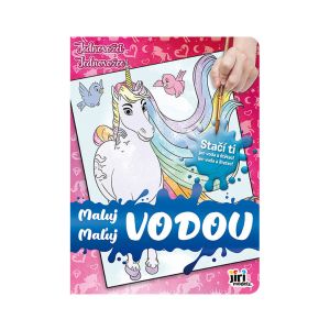 Vodová maľovanka so štetcom „Jednorožec“