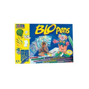 Fúkacie fixky BLO pens Magic, súprava 9 ks + šablóny