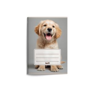 Zošit A6 „retriever“, 2026, 20 listov, čistý, 620