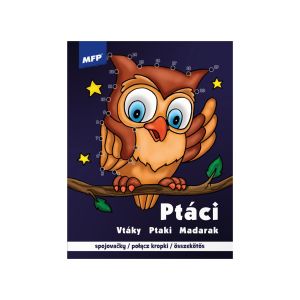 Maľovanka A4 „Spojovačka – vtáky“