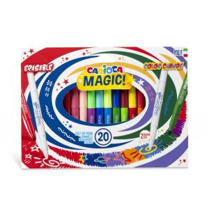 Fixky Carioca Stereo Magic prepisovateľné, súprava 20 ks