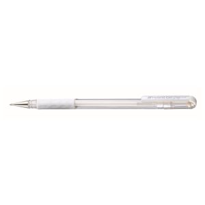 Gélový roller Pentel Hybrid Gel Grip K118-LW, biely