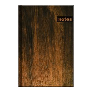 Poznámkový zápisník „Wood“, PB81, 138 x 205 mm, 104 listov, linajkový