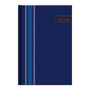 Poznámkový zápisník „Ribbon“, PB90, 138 x 205 mm, 104 listov, linajkový
