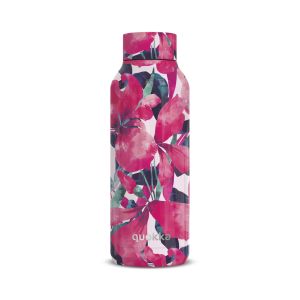 Termofľaša Quokka Solid „Pink Bloom“, 510 ml, z nehrdzavejúcej ocele