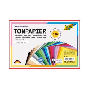 Farebný papier, A5, 130 g, 100 hárkov