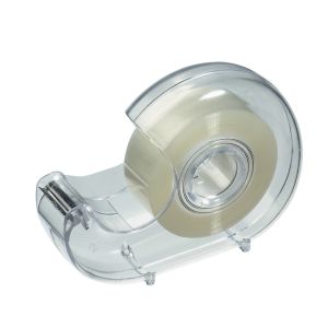 Lepiaca páska neviditeľná, 19 mm x 33 m, s dispenzorom