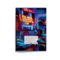Zošit A5 „level up“, 2026, 40 listov, čistý, 540